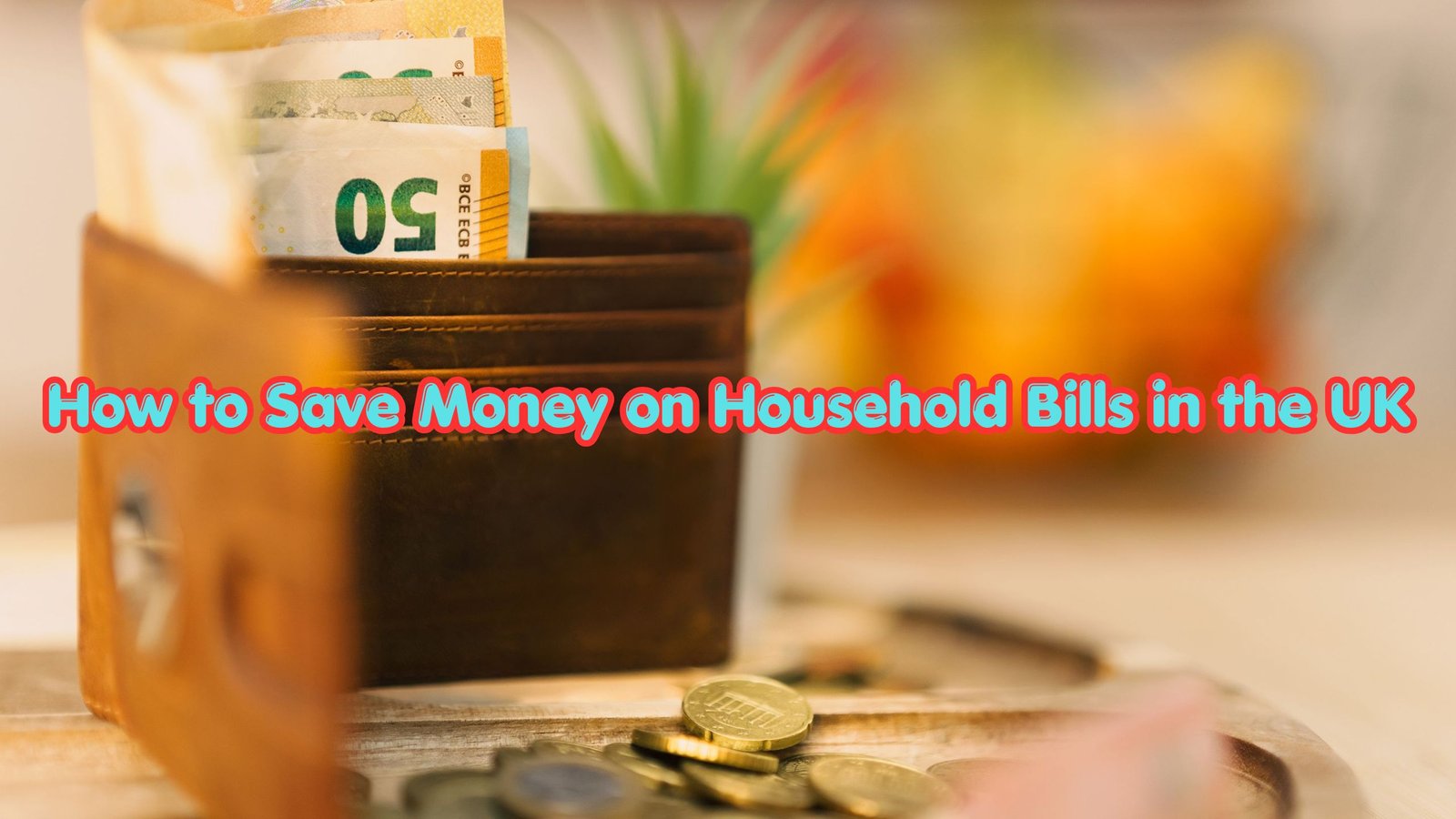 How to Save Money on Household Bills in the UK