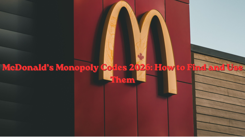McDonald’s Monopoly Codes 2026: How to Find and Use Them
